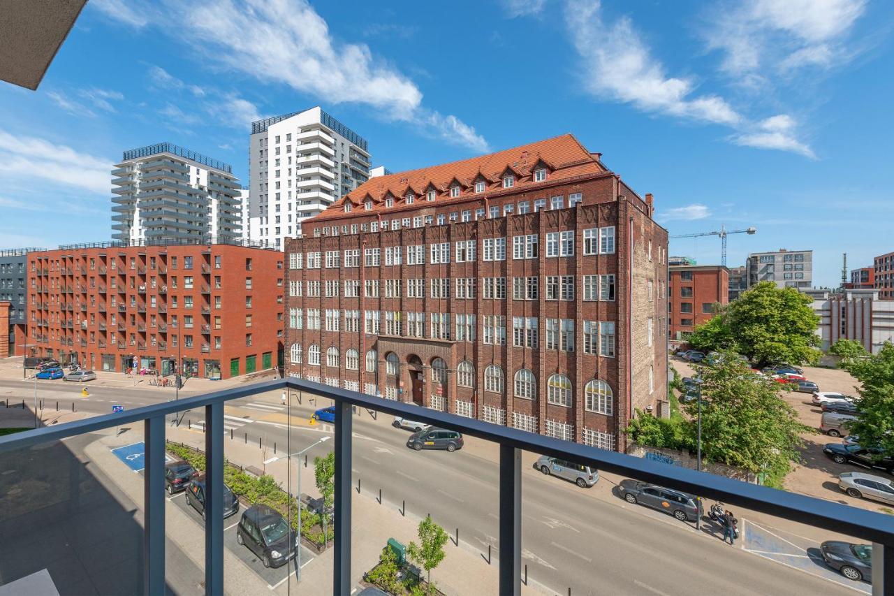 Gdansk Centrum - Apartament 4-Osobowy Z Balkonem المظهر الخارجي الصورة